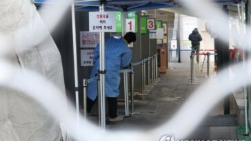 S. Korea reports 16,624 COVID-19 cases, lowest Sunday tally in 15 weeks