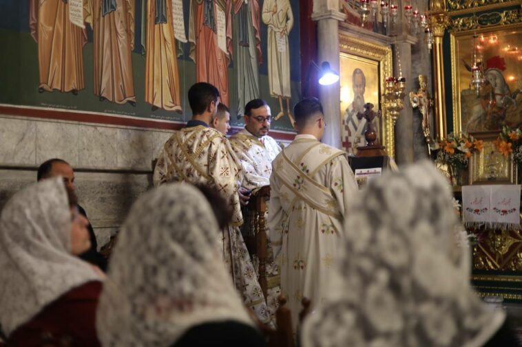 Cristianos ortodoxos celebran la Navidad en Gaza