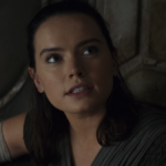 Daisy Ridley as Rey in The Last Jedi