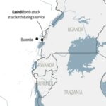 El ejército del Congo dice que la bomba de la iglesia mata a 6, se sospecha de extremistas