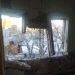 El ejército ruso bombardea la primera línea en la región de Donetsk.  civil herido