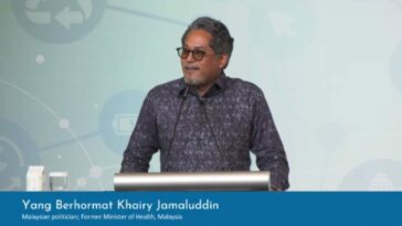 El exministro de salud de Malasia Khairy Jamaluddin 'pensando en' postularse para la presidencia de la UMNO
