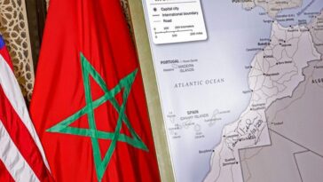 El mapa en la oficina de la compañía saudí en Argelia enfurece al ministro argelino