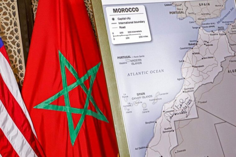 El mapa en la oficina de la compañía saudí en Argelia enfurece al ministro argelino