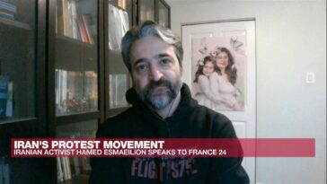 'Esta revolución iraní no puede ser silenciada', dice el activista Hamed Esmaeillion