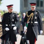 El príncipe Harry y el príncipe William asistieron a la boda del primero en la Capilla de San Jorge, en el Castillo de Windsor.