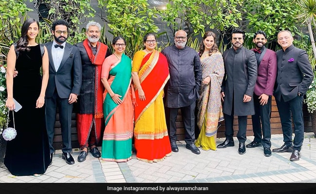 Golden Globe Awards: Ram Charan Posts Pic Of