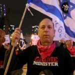 Gobierno de derecha de Netanyahu protesta en Tel Aviv