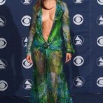 Es uno de los atuendos de alfombra roja más distintivos de la historia, usado por Jennifer Lopez en los premios Grammy 2000.  Y parece que el vestido verde brillante de Versace tuvo tal impacto que provocó la creación de una de las herramientas más utilizadas en Internet: Google Images.