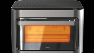 Brava Glass tiene como objetivo proporcionar una experiencia de cocina inmersiva con su nuevo frente completamente de vidrio.