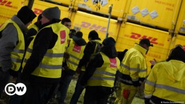 Huelga de trabajadores postales alemanes, entregas retrasadas