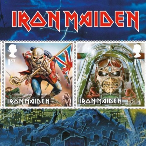Iron Maiden honrada con colección de sellos de Royal Mail