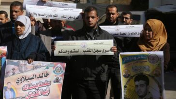 Israel traslada a 70 presos palestinos al aislamiento en la prisión de Nafha