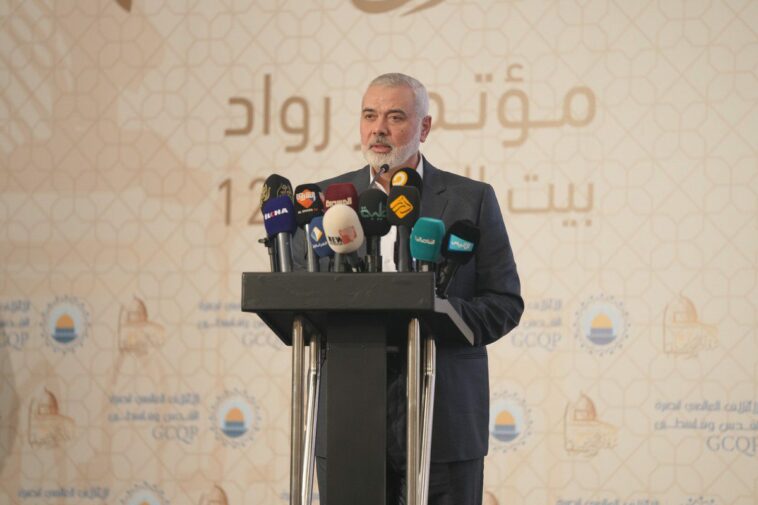 Jefe de Hamás recibe enviado de ONU para Medio Oriente en Doha