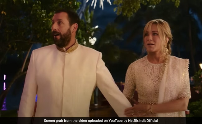 Jennifer Aniston Just Wore A Lehenga In Murder Mystery 2 Trailer And The Internet Is Obsessed