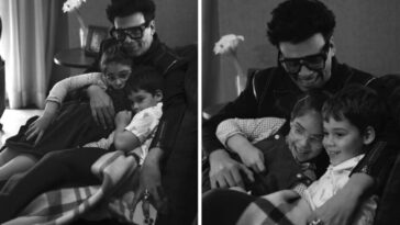 Karan Johar abraza a sus hijos Roohi y Yash en las últimas fotos, escribe una nota sobre la paternidad: 'Ser padre no es...'