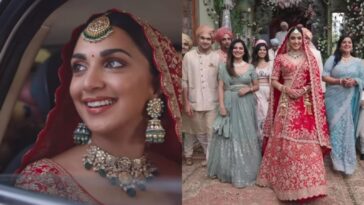 Kiara Advani sorprende en un anuncio de ropa de novia en medio de reportajes de boda con Sidharth Malhotra, los fans preguntan 'shadi ki tayari ho rahi hai?'