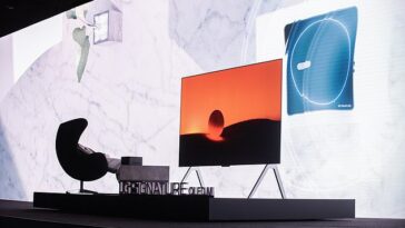 LG presentó el primer televisor inalámbrico del mundo en el Consumer Electronics Show de Las Vegas