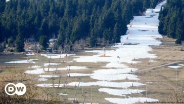 La falta de nieve obliga a repensar las estaciones de esquí alemanas
