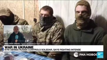 La lucha continúa en Soledar de Ucrania a pesar del reclamo de control de los mercenarios