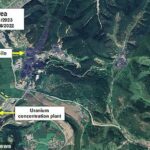 Jacob Bogle, que ha creado un mapa completo del país a partir de fotos de satélite, descubrió el derrumbe en imágenes recientes de la mina de Pyongsan.
