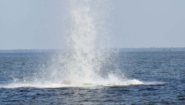 Las fuerzas ucranianas atacan un barco ruso cerca de la isla Bilorudyi en el Dnieper