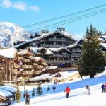 Estación de esquí de Courchevel (foto de archivo).  Los dos principales sindicatos de trabajadores de temporada y ascensores anunciaron una huelga 'ilimitada' a partir del 31 de enero
