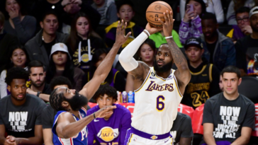 LeBron James de los Lakers se convierte en el segundo jugador en la historia de la NBA en anotar 38,000 puntos en su carrera