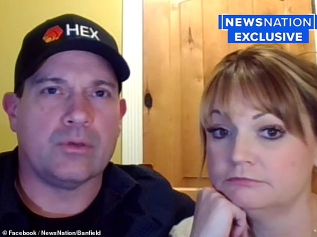 Steve y Kristi Goncalves dicen que se sintieron 'adormecidos' cuando se encontraron cara a cara con el presunto asesino de sus hijas por primera vez.