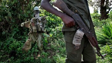 File image : The M23 rebels have ask regional body to guarantee that all armed groups in eastern DRC will lay down arms. (Photo by Kuni Takahashi/Getty Images)