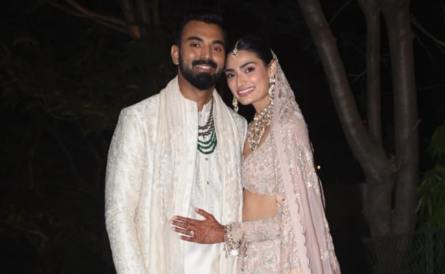 Newlyweds Athiya Shetty And KL Rahul Pose For Pics Post-Wedding
