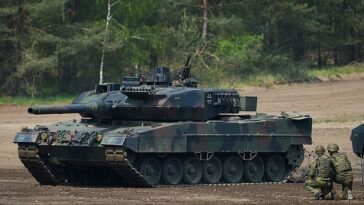 Formidable: un tanque alemán Leopard 2