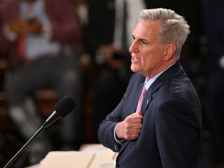 McCarthy se convierte en presidente de la Cámara de Representantes de EE. UU., pero con menos poder