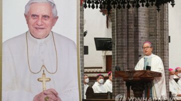 Memorial Mass for late Pope Benedict XVI held in S. Korea