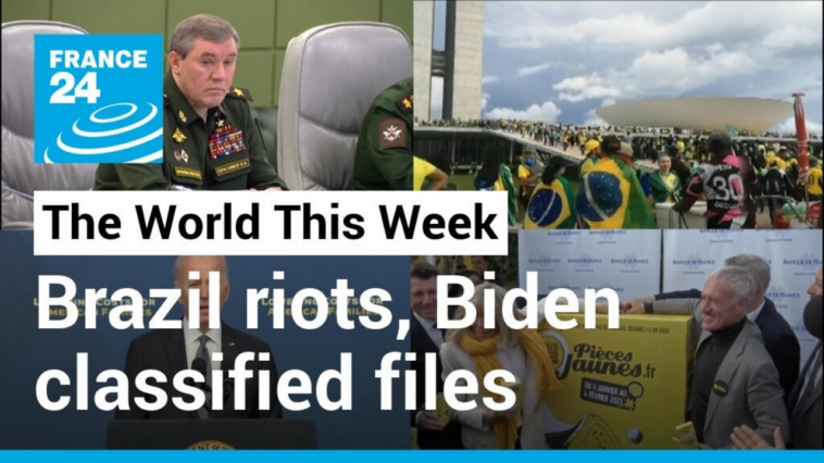 Nuevo jefe del ejército ruso, asalto al gobierno de Brasil, archivos clasificados de Biden, Brigitte Macron