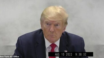 Donald Trump invocó su Derecho de la Quinta Enmienda contra la autoincriminación 400 veces durante su declaración ante la oficina del fiscal general de Nueva York en agosto, según muestra un video recientemente revelado de la entrevista.