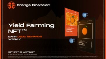 Orange Financial lanzará un innovador tesoro agrícola de rendimiento: recompensas de Stablecoin para los titulares de NFT CoinJournal