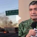 Ovidio Guzmán fue trasladado a Ciudad de México mientras continúan ataques en Sinaloa, dice Luis Cresencio Sandoval