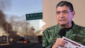 Ovidio Guzmán fue trasladado a Ciudad de México mientras continúan ataques en Sinaloa, dice Luis Cresencio Sandoval
