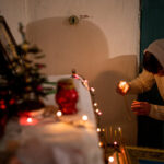Para algunos ucranianos ortodoxos, Navidad en un refugio antibombas