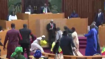 Parlamentarios senegaleses encarcelados por atacar a legisladora en el Parlamento