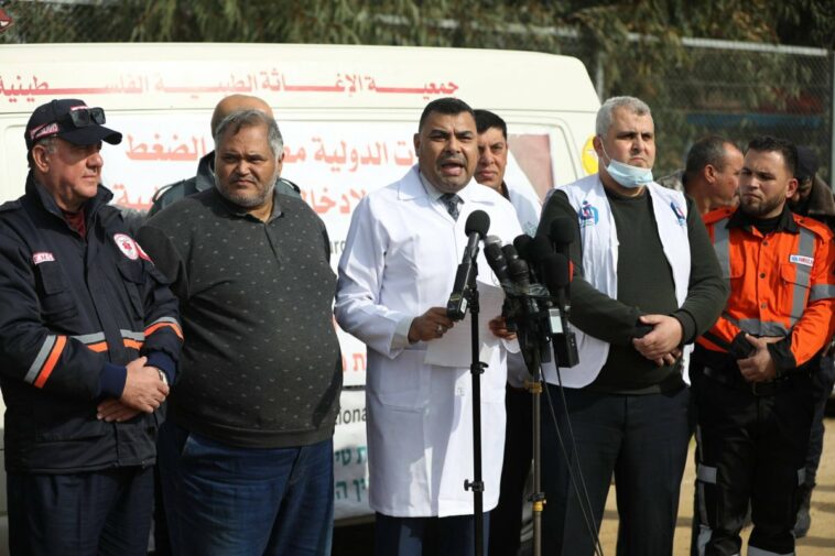 Pide a Israel que permita el ingreso de dispositivos médicos a Gaza