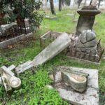 Policía israelí arresta a dos sospechosos de vandalismo en cementerio protestante
