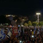 Protesta contra el gobierno de Netanyahu en Israel