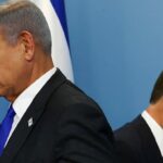 Benjamin Netanyahu and Bezalel Smotrich  credit: Ronen Zevulun, Reuters