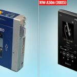 Sony ha lanzado un nuevo Walkman (derecha), más de 40 años después de que la versión original en casete (izquierda) saliera a la venta por primera vez