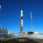 SpaceX lanzó su primer cohete en 2023. El Falcon 9 despegó a las 9:56 am ET desde la Estación de la Fuerza Espacial de Cabo Cañaveral en Florida