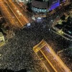 Anti-government demonstration in Tel Aviv January 21, 2022  credit: Amir Goldstein