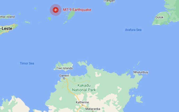 Temblores en Darwin mientras terremoto sacude Indonesia