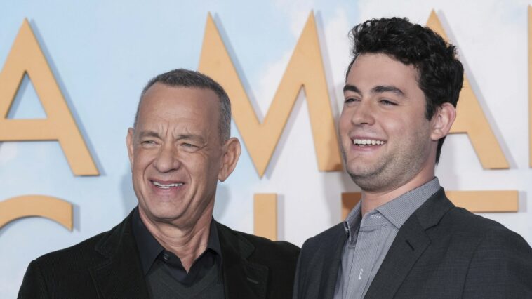 Tom Hanks defiende el papel de su hijo Truman Hanks en A Man Called Otto en medio de acusaciones de nepotismo: "Este es un negocio familiar"